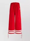 Gucci Trousers Striped Hem Elastic Waistband