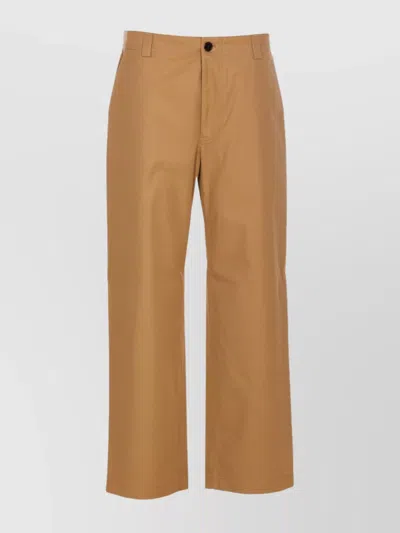 Gucci Trousers Track Model Lateral Pockets In Brown