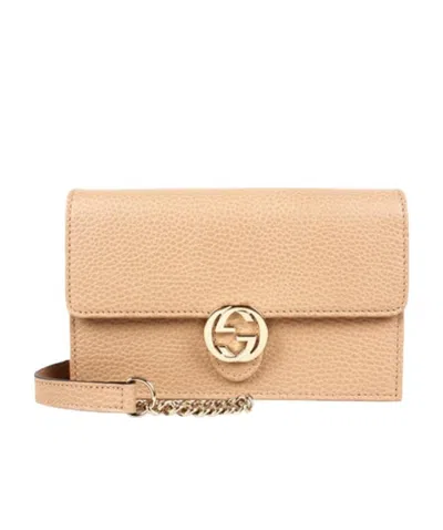 Gucci Trumpet Organ Bag In Nude