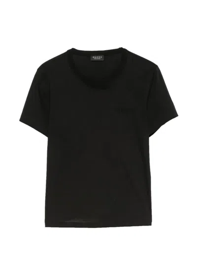 Gucci T-shirt In Black