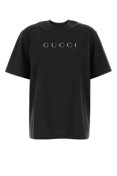 Gucci T-shirt In Black