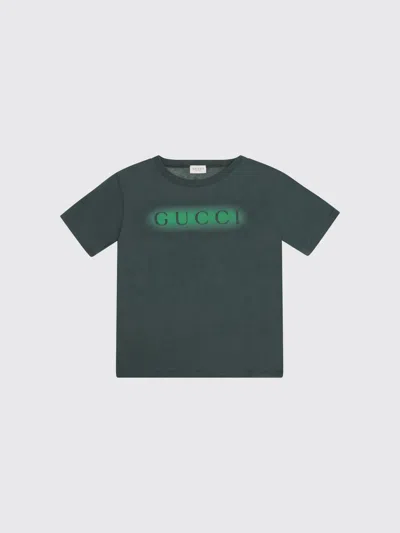 Gucci T-shirt Kids In Green