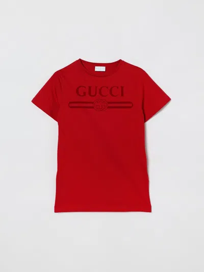 Gucci T-shirt Kids  In Red