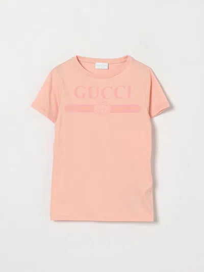 Gucci T-shirt Kids In Pink