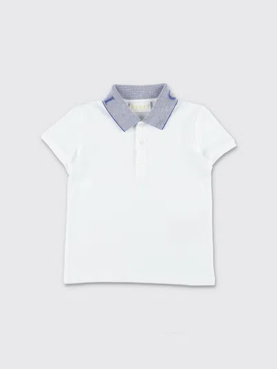 Gucci Babies'  T-shirt Kids In White