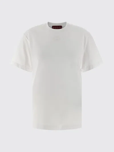 Gucci T-shirt Woman  In White