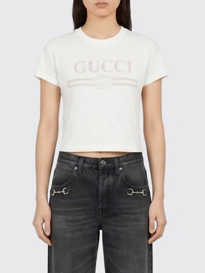 Gucci T-shirt Woman In White