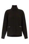 Gucci Turtleneck Horsebit In Brown