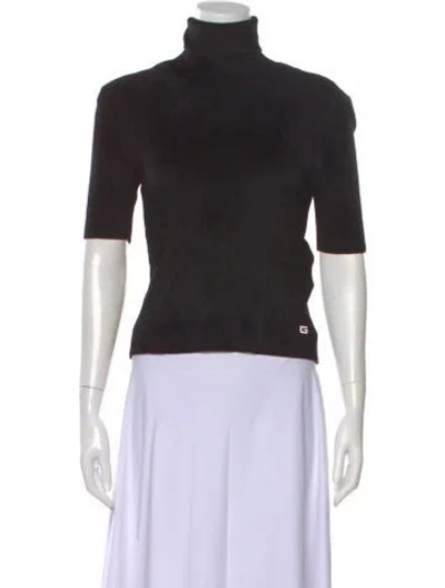 Pre-owned Gucci Turtleneck Sweater In Black