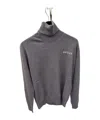 Gucci Grey Turtleneck Sweater In Cashmere Women In Gray