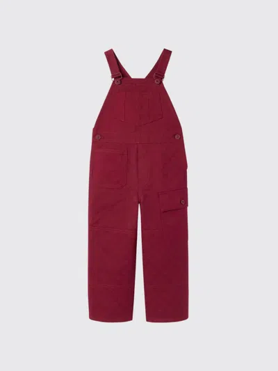 Gucci Kids' Tuta  Bambino Colore Bordeaux In Burgundy