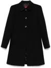 Gucci Wool-blend Coat In Black