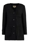 Gucci Tweed Single-breasted Jacket