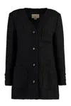 Gucci Tweed Single-breasted Jacket