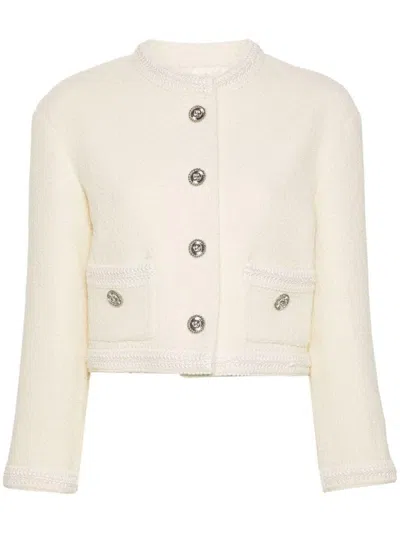 Gucci Tweed Jacket In Multi