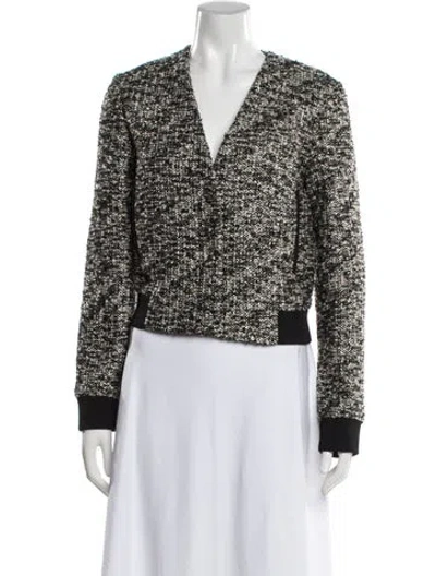 Pre-owned Gucci Tweed Pattern Jacket In Multi