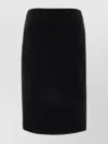 Gucci Tweed Skirt With Back Slit And High Waist
