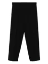 Gucci Women Cropped Trousers In Black