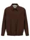 Gucci Wool Bomber-style Jacket In Brown