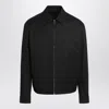 Gucci Twill Jacket With Web Detail In Black