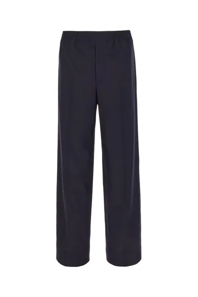 Gucci Wool Trousers In Blue