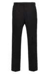 Gucci Wool Blend Twill Bush Trousers In Multi