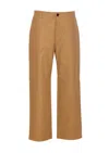 Gucci Trousers Track Model Lateral Pockets In Brown