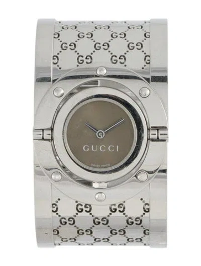 Pre-owned Gucci Twirl Watch, 33mm In Multi