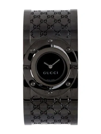 Pre-owned Gucci Twirl Watch, 33mm In Multi