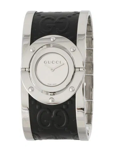 Pre-owned Gucci Twirl Watch, 33mm In Multi