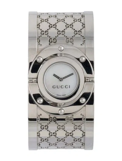 Pre-owned Gucci Twirl Watch, 33mm In Multi