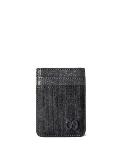 Gucci Two-tone Magnetic Card Holder