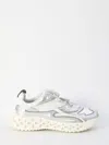 Gucci Two-tone Mesh And Rubber Cub3d Sneakers In Silver