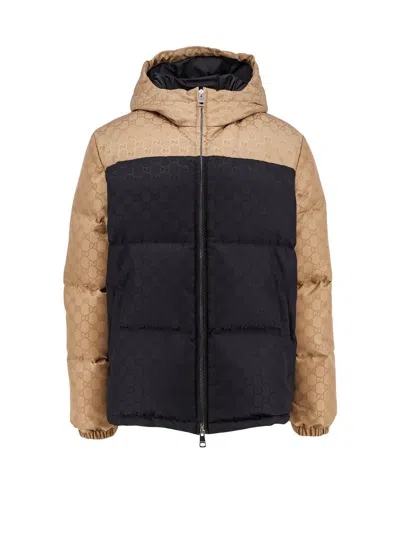 GUCCI TWO-TONED PADDED JACKET