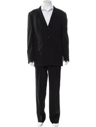 Pre-owned Gucci Two-piece Suit In Black