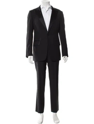 Pre-owned Gucci Two-piece Suit In Black