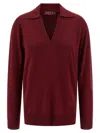 Gucci Ultrafine Wool Polo Shirt In Multi