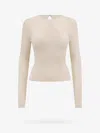 Gucci Women Ultrafine Wool Sweater In Neutral