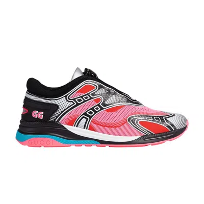Pre-owned Gucci Ultrapace R 'mismatched - Neon Pink Yellow' In Multi-color