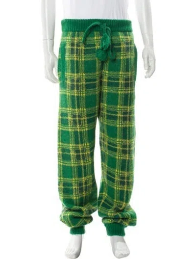 Pre-owned Gucci Unicum Mohair Pajama Bottoms In Green