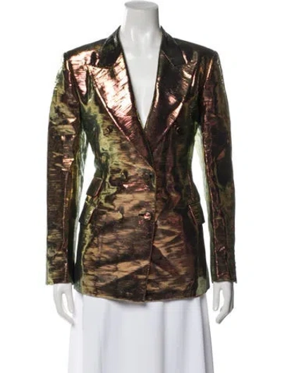 Pre-owned Gucci Unicum Printed Blazer