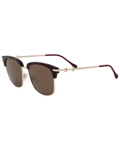 Gucci Unisex 56mm Sunglasses In Brown