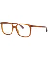 Gucci Unisex Gg0260o 53mm Optical Frames In Brown