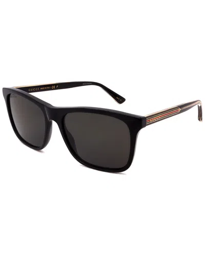 Gucci Unisex Gg0381sn-007-57-18-145 Sunglasses