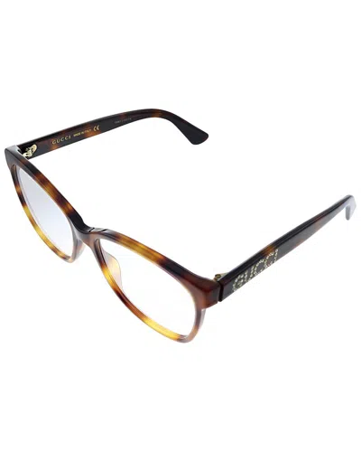 Gucci Unisex Gg0421o 55mm Optical Frames In Brown