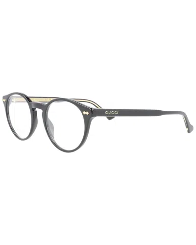 Gucci Unisex Gg0738o 48mm Optical Frames In Black