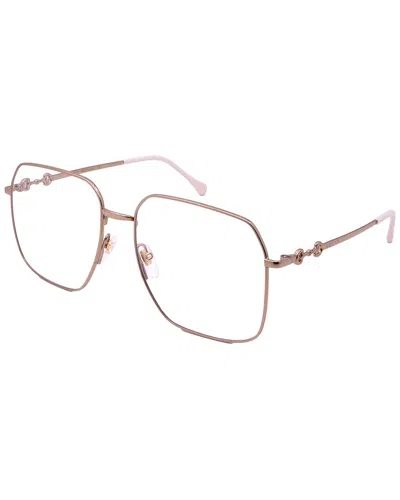 Gucci Unisex Gg0952o 57mm Optical Frames In Gold