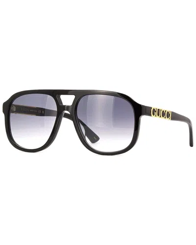 Gucci Unisex Gg1188s 58mm Sunglasses In Black