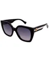 Gucci Unisex Gg1300s-004-55-19-145 Sunglasses
