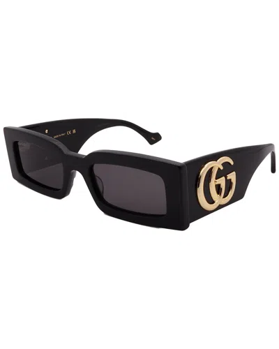 Gucci Unisex Gg1425s 53mm Sunglasses In Black